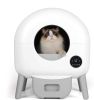 Self Cleaning Litter Box - 2.2lb-23lb Cat Can Use, 100L Automatic Cat Litter Box Self Cleaning, Extra Large for Multiple Cats, Anti-Pinch, All Clumpin