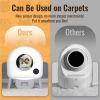 Self Cleaning Litter Box - 2.2lb-23lb Cat Can Use, 100L Automatic Cat Litter Box Self Cleaning, Extra Large for Multiple Cats, Anti-Pinch, All Clumpin