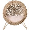 Cat Bed/Cat House -Beige (Swiship-Ship)Prohibited by WalMart