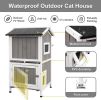 Outdoor Cat House, Fir, 2 Floors Outdoor House Outdoor Cat House, Fir, 2 Floors Outdoor House Outdoor Cat House, Fir, 2 Floors Outdoor House Outdoor C