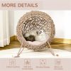 Cat Bed/Cat House -Beige (Swiship-Ship)Prohibited by WalMart