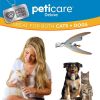 LED Light Pet Nail Clipper- Great For Trimming Cats & Dogs Nails & Claws, 5X Magnification That Doubles As A Nail Trapper, Quick-Clip, Steel