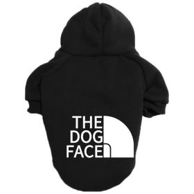 Pet Hoodie For Winter; Warm Dog Hoodie Pet Sweatshirts; Pet Clothes For Small Medium Dogs & Cats (Color: Black, size: l)